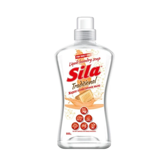 Flüssige Haushaltsseife "Sila" 0,6l